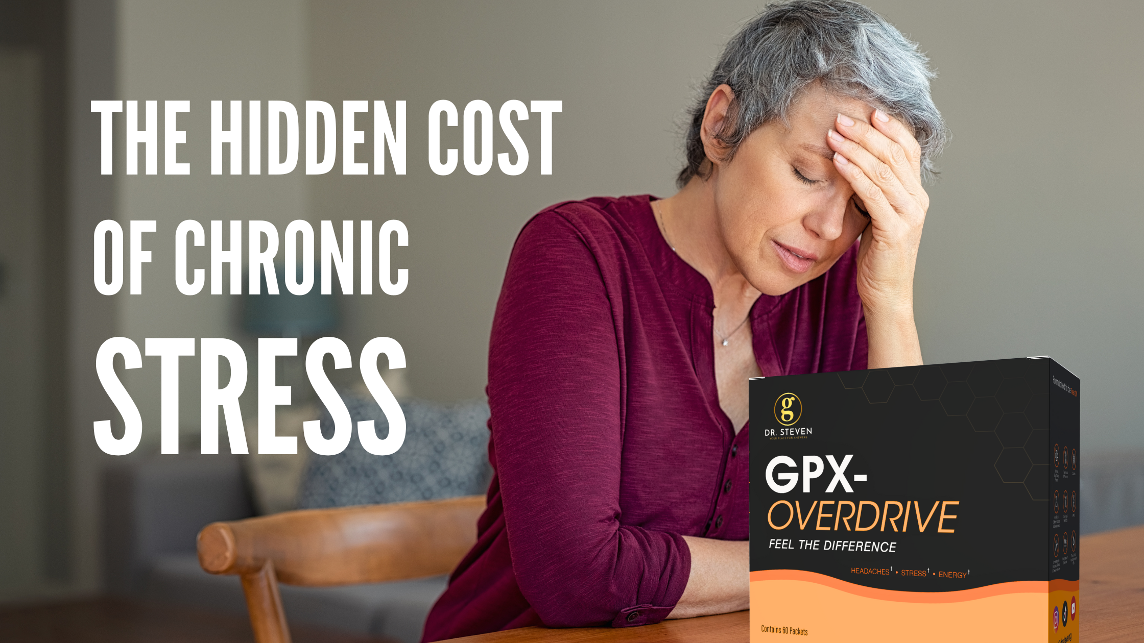 Why You Feel Wired but Exhausted: The Hidden Cost of Chronic Stress